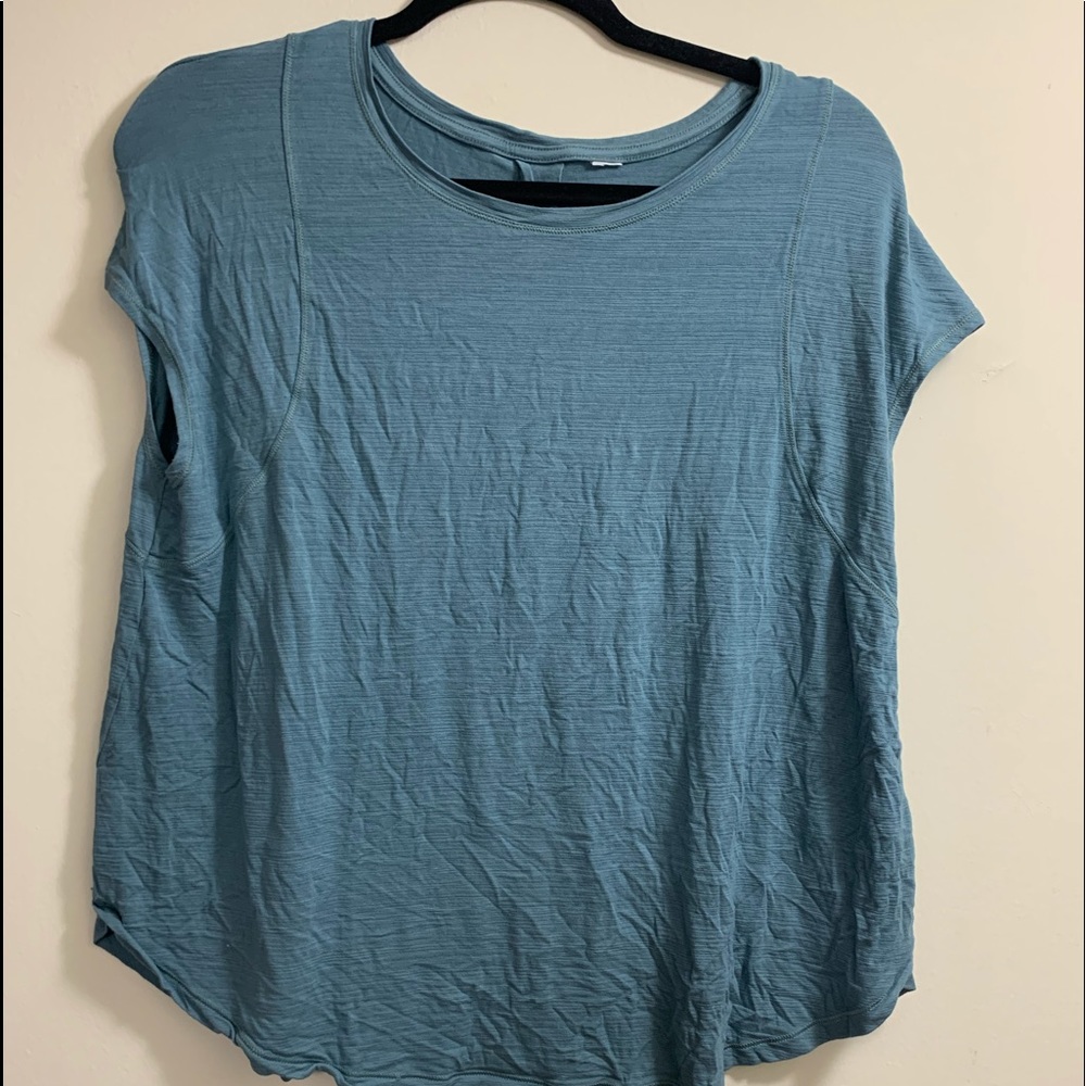 Teal Workout Tee Shirt Size M